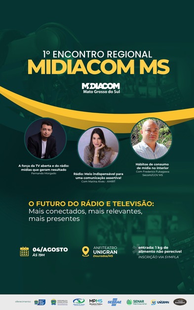 1º encontro regional midiacom ms