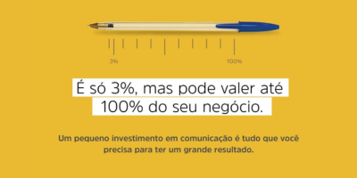 Midiacom MS adere a campanha “É só 3%, mas pode valer até 100% do seu negócio”