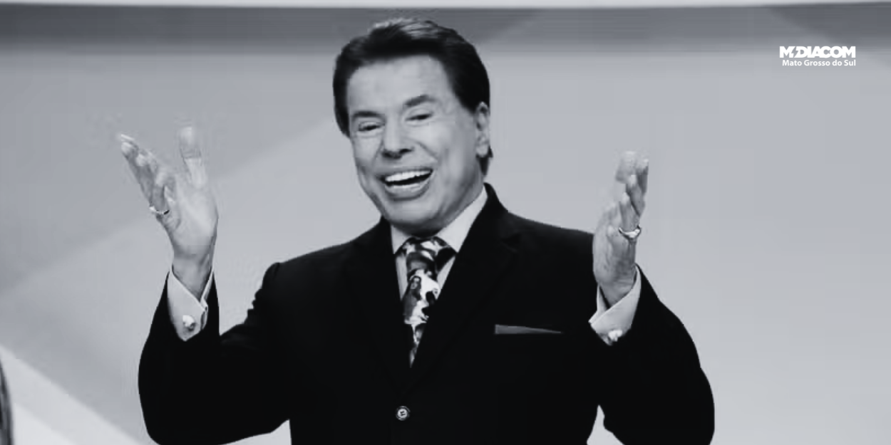 MIDIACOM/MS lamenta a morte de Silvio Santos, referência da televisão brasileira