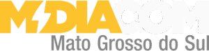 Logo alternativa (branca) da MidiaCom/MS ajustado, sem as margens de segurança do manual.