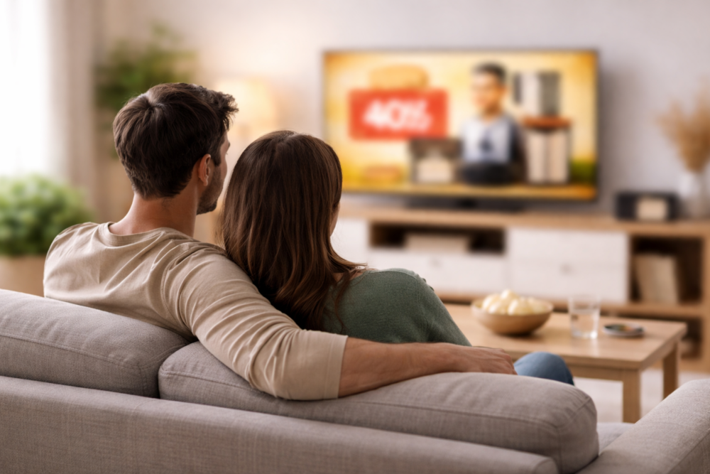 Dobro do previsto: cresce a publicidade na TV brasileira, que segue líder