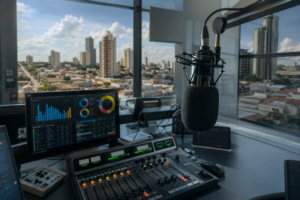 Rádio é a terceira maior mídia do Brasil em publicidade local